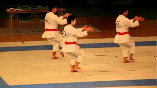 空手道KARATE　形　雲手（ウンスー）UNSU　帝京大学