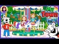 My Town: Icee Amusement Park App Gameplay Silly Review with Millie & Me Kids Toys