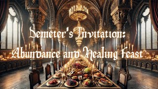 ✨NO MID-ROLL ADS🌙 Demeter's Invitation: Abundance and Healing Feast 🎶🌾