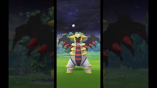 《Pokemon GO》傳說團體戰頭目「騎拉帝納(別種型態)」捕捉 Raid battle and catch Giratina altered forme #Shorts