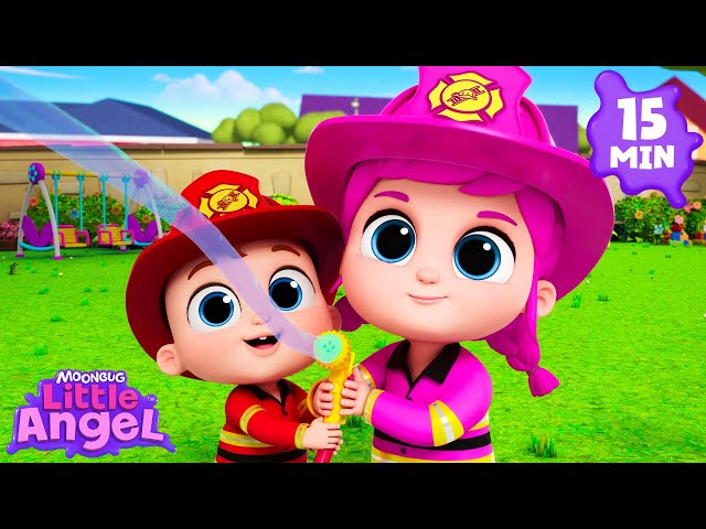 Let S Be Firefighters рџ вђќрџљ рџљ Little Angel Season 9 Kids Songs