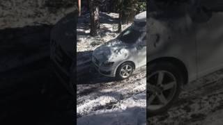 Audi Q5 downhill assist on snow and ice