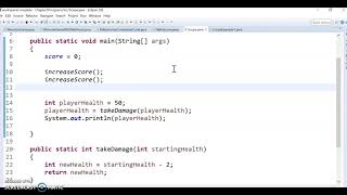 Variable Scope Lesson part 2