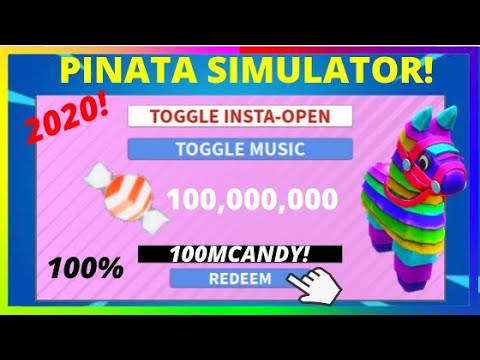 *1 SECRET CODE* & 2 CODES FOR PINATA SIMULATOR!