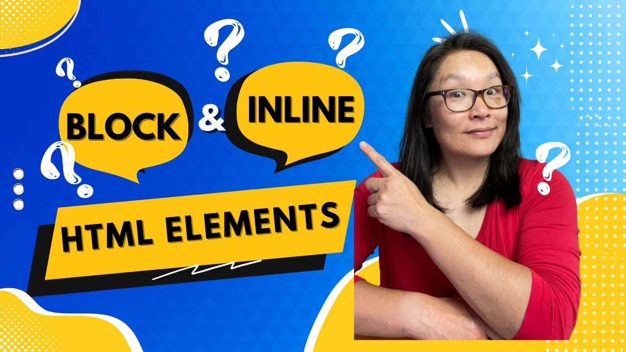 HTML Different Between Block And Inline Elements - YouTube