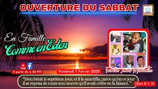 En Famille comme en Eden (Ouverture du Sabbat: 07/02/25)