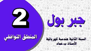 جبر بول | الدوال المنطقية الأساسية | المنطق التوافقي