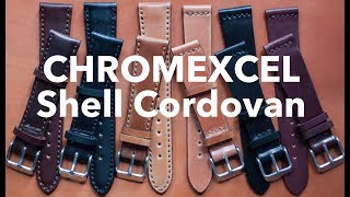 Best Leather Watch Strap BESPOKE CUSTOM SHELL CORDOVAN HORWEEN CHROMEXCEL