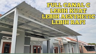 LEBIH KUAT DAN RAPI, KANOPI BAJARINGAN FULL CANAL C