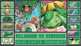 VENUSAUR vs RILLABOOM+CHESNAUGHT | Grass Starter Pokémon Tournament [Battle #4]