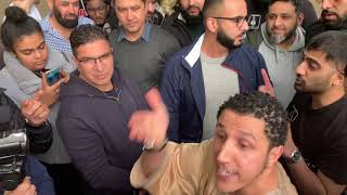 SHIA BLADE RUNNER RETURNS! HEATED DEBATE WITH SHAMSI! SHAMSI WALKS AWAY - speakers corner 16/6/19