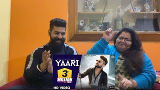 Reaction | YAAR (Full Video) : Khasa Aala Chahar New Song | KHAAS REEL | NEW Haryanvi  Rishisworld