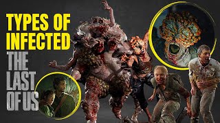 Types of infected in The Last Of Us #thelastofus #tlou #hbomax #gaming #tvshow #series #games