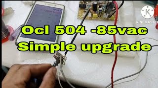 Ocl 504 simplified TEF  upgrade. 85vac