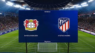 Bayer Leverkusen vs Atletico Madrid | BayArena | 2022-23 UEFA Champions League | PES 2021