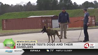 Dothan Police Department K9 Seminar tests dogs and their handlers