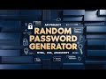 How To Generate a Random Password Using JavaScript API | html css javascript Project | JS tutorial 🚀