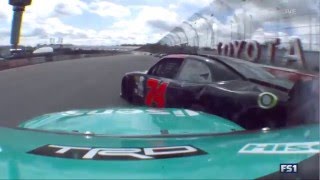 Nascar XFINITY Series 2016. Richmond International Raceway. Mike Harmon Crash