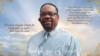 A Celebration of Life for Winston T. Lewis Jr.