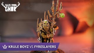 Orruk Warclans vs Fyreslayers - Age of Sigmar 3.0 Battle Report