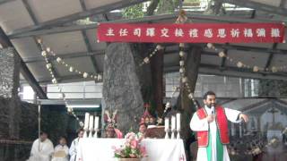 1010219李神父交接彌撒 李神父致詞