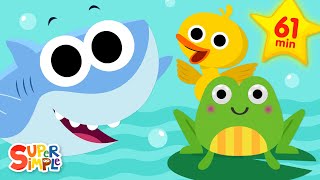 Splash! Ducks, Fish, Frogs, Sharks, and More! Water Songs | Kids Songs | Super Simple Songs