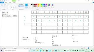 HackerRank | Problem Solving | The Coin Change Problem | Code with logic explanation