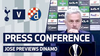 Mourinho talks Bale, squad fitness and Europa League ambitions ahead of Dinamo | PRESS CONFERENCE