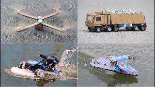 4 amazing things you can do at home - 4 Amazing RC DIY toys