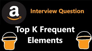 Top K Frequent Elements - Heap Sort - Leetcode 347 - Python
