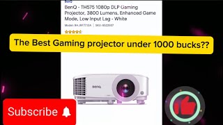 BenQ TH575 1080p DLP Gaming Projector, 3800 Lumens, Enhanced Game Mode, Low Input Lag