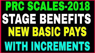 PRC NEWS BASIC PAYS WITH STAGE BENEFITS/NEW INCREMENTS