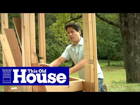 How to Build an Arbor Bench - This Old House How to Build an Arbor Bench - This Old House