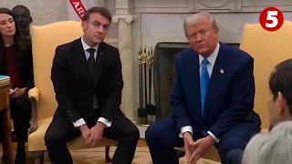 ⚡️МАКРОН зустрівся з ТРАМПОМ. Пресконференція президентів Франції та США🔴НАЖИВО (українською)