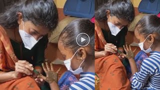 LOVELY VIDEO: Sai Pallavi Keeping Mehndi To Kids | Daily Culture