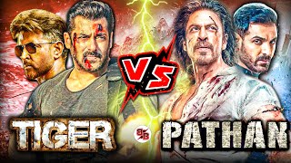 Pathan Vs Tiger Movie Comparison 😱 Tiger Zinda Hai Vs Pathan Which Is Better, Sharukh Khan Vs Salman