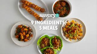 9 Ingredients, 5 Meals: Frozen Food to the Rescue for Busy Parents  | Giant Food