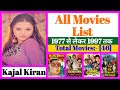 Kajal Kiran All Movies List || Stardust Movies List