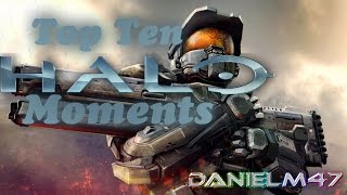 Top 10 Halo campaign Moments!!