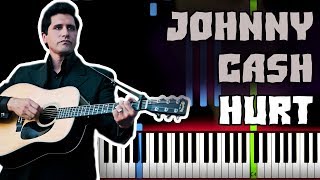 🎸 Johnny Cash - Hurt Piano Tutorial (Sheet Music + midi)