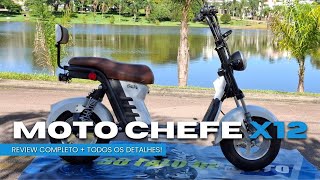 Review Moto Chefe X12 2025. Vale a Pena essa Scooter Elétrica?