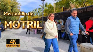 🔥Visit Motril Flea Market, Granada, Spain 🇪🇸 4K