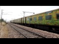 dust raising lgd wap7 12285 secunderabad duronto at 120 kmph