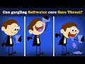 Can gargling Saltwater cure Sore Throat? + more videos | #aumsum #kids #science #education #children