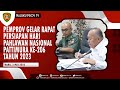 PEMPROV GELAR RAPAT PERSIAPAN HARI PAHLAWAN NASIONAL PATTIMURA KE 206 TAHUN 2023