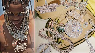 Travis Scott's Millionaire Jewelry Collection