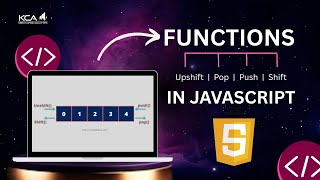 JavaScript Array Functions Explained | Push, Pop, Shift, Unshift