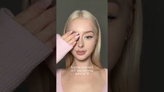 Korean inspired makeup for doll eyes 👀 #koreanmakeup #douyin #makeuptutorial