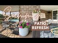 SUMMER 2023 PATIO MAKEOVER | Patio Decor Ideas | Decorate The Patio With Me