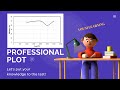 How to Make a Plot in MS Word || Tutorial || LINE Graph || Professional Editing